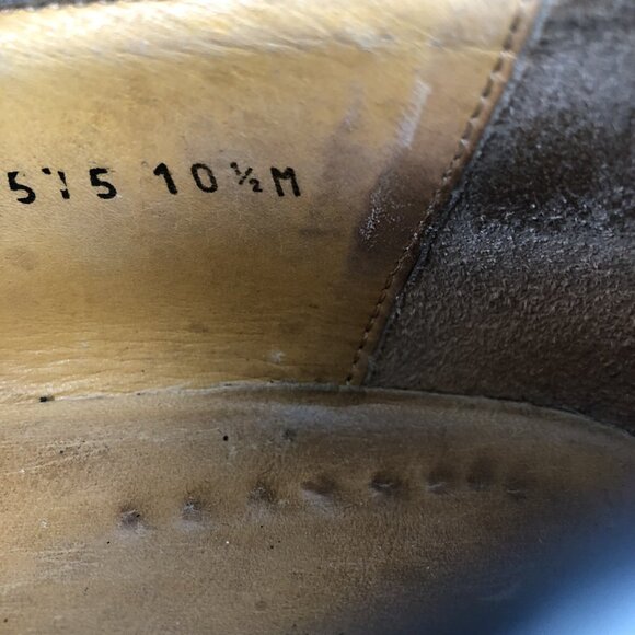 Johnston & Murphy Men SZ 10.5 M Made in Italy Brown Kiltie‎ Tassel Loafer Shoes main image 10